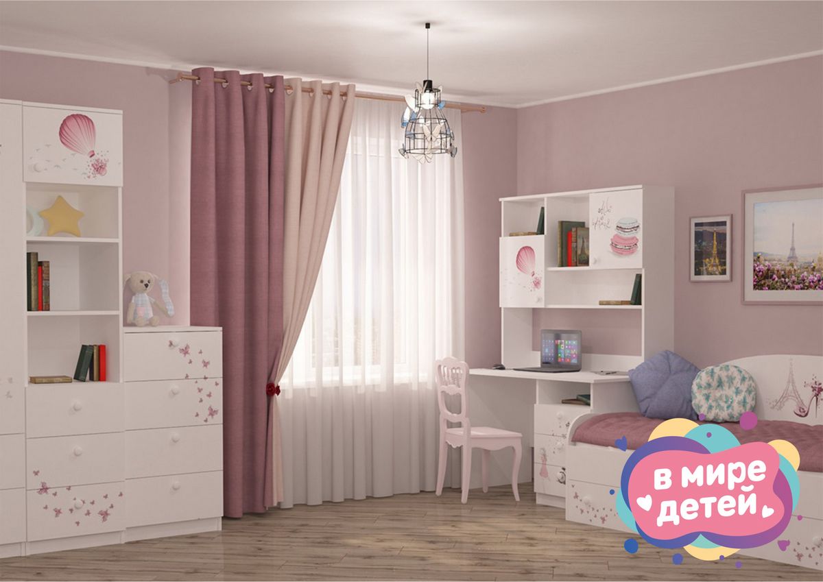 Как создать красивый интерьер детской, чтобы комната понравилась ребенку? Предлагаем пять интересных вариантов стильного дизайна! 