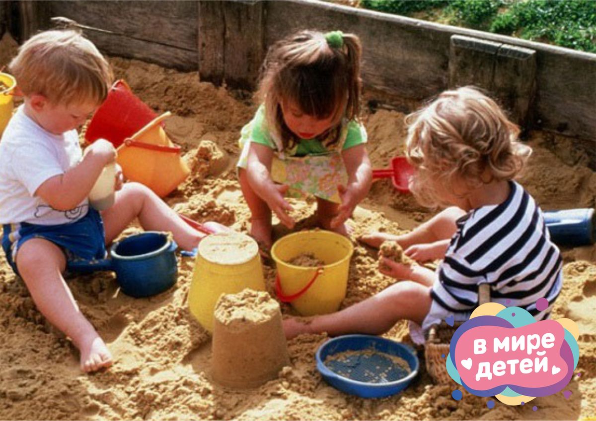 Топ-4 игры с песком для детей